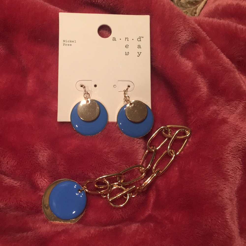 A New Day earrings and bracelet,3/$12⚡️!